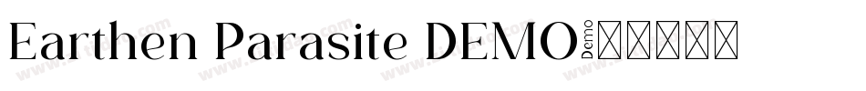 Earthen Parasite DEMO字体转换